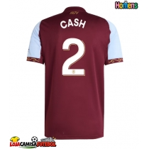 Camisa de Futebol Aston Villa Matty Cash #2 Equipamento Principal 2025-26 Manga Curta